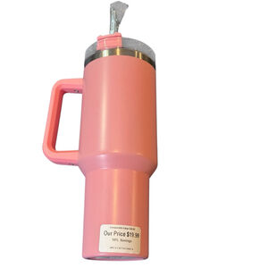 Unisex capri Tumbler 40 oz Pink